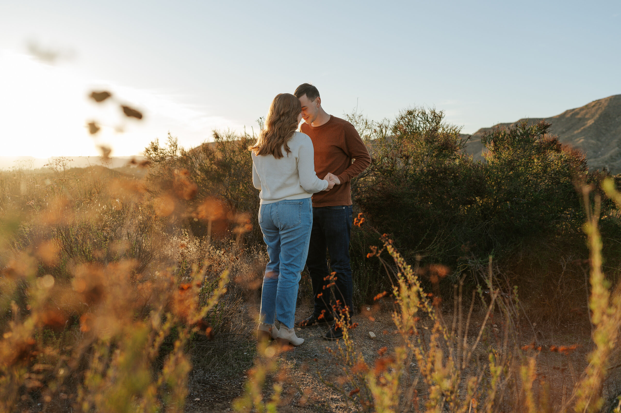 Murrieta Hillside engagement session